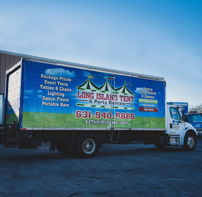 Long Island Tent's Truck